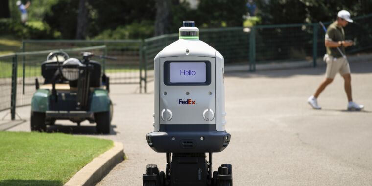 FedEx abandons its last-mile delivery robot program