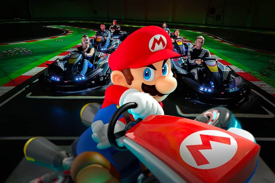 Un circuit Mario Kart en réalité augmentée débarque à&nbsp;Paris