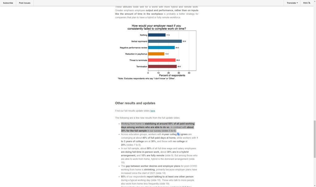 50% of all paid working days among workers who are able to work from&nbsp;home