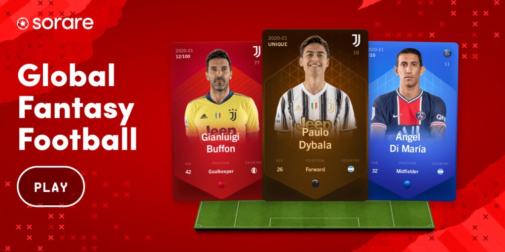 Sorare des cartes virtuelles de&nbsp;football