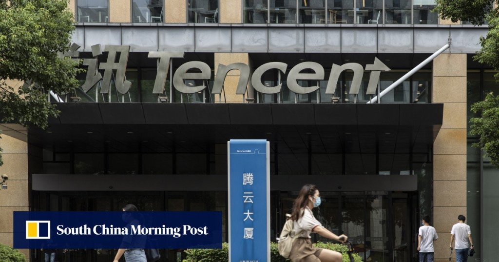 China suspends Tencent from updating existing apps or launching new&nbsp;apps