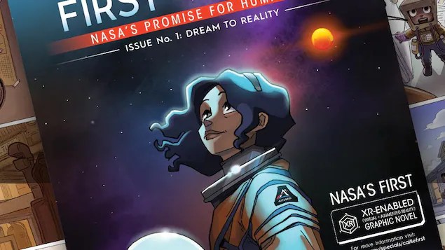 La NASA lance une BD en réalité augmentée pour faire rêver les jeunes à&nbsp;l’espace