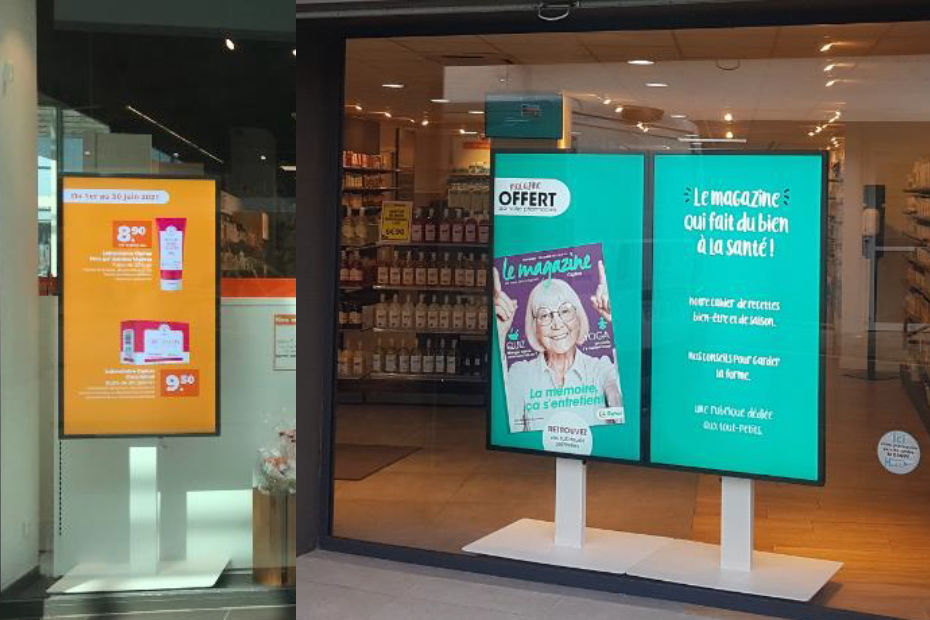 Les pharmacies Giphar digitalisent leurs&nbsp;vitrines