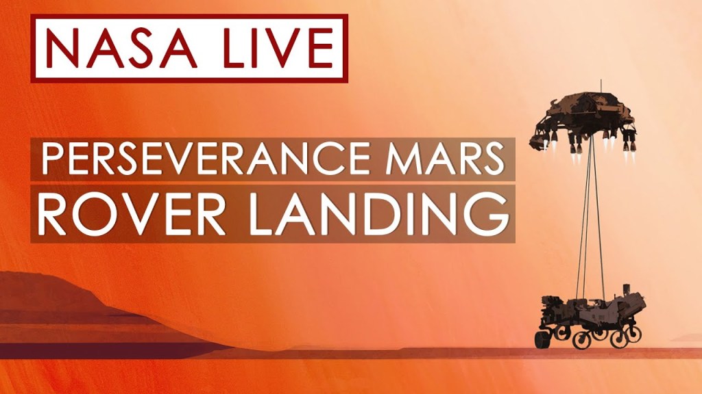 Watch NASA’s Perseverance Rover Land on&nbsp;Mars!