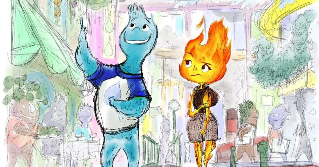 Pixar’s Elemental is releasing in June&nbsp;2023