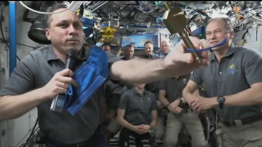 Russian Cosmonaut Hands Over Command of Space Station to NASA&nbsp;Astronaut