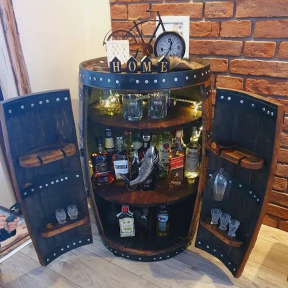 Cave à liqueur de baril de&nbsp;whisky