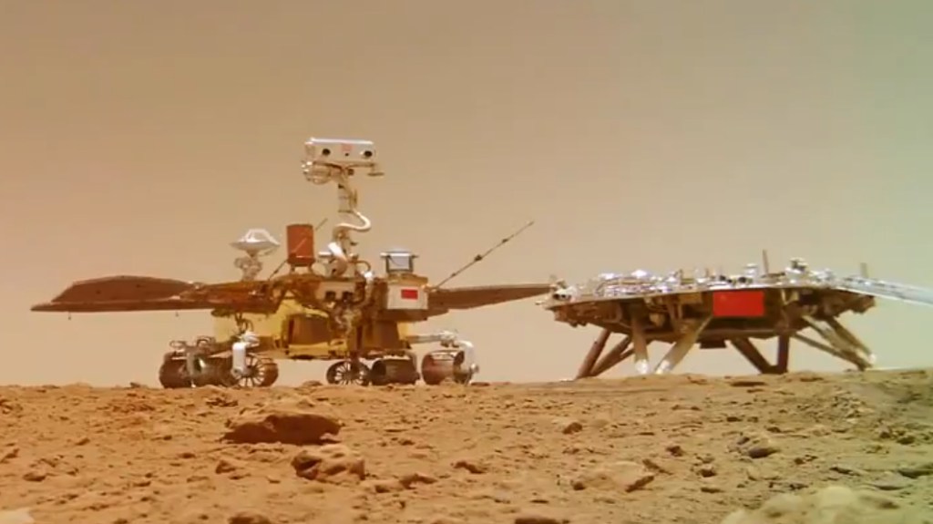 China’s Mars Rover Goes&nbsp;Exploring
