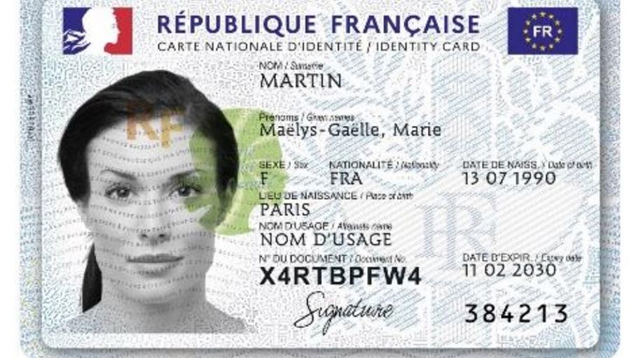 Quelles données biométriques sont contenues dans la nouvelle carte nationale d&rsquo;identité ?