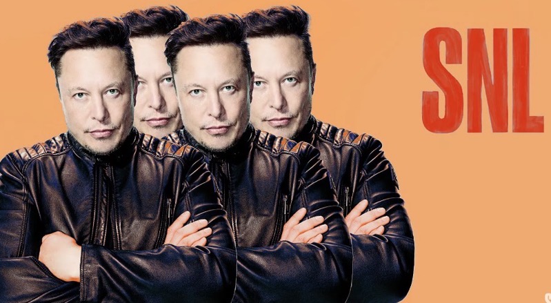 Elon Musk on SNL&nbsp;Live