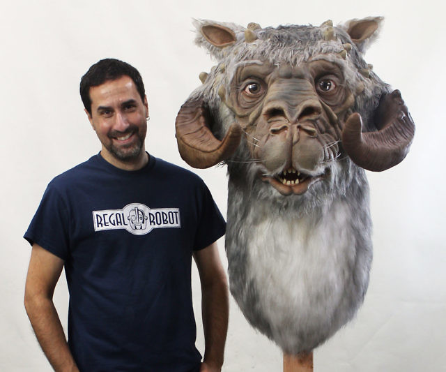 Life-Sized Tauntaun Bust