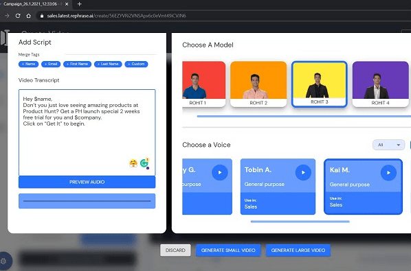 Synthetic Media Startup Rephrase.ai Raises $10.6M –&nbsp;Voicebot.ai