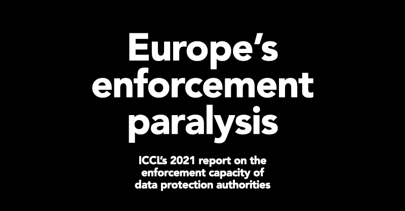 2021 GDPR REPORT – Irish Council for Civil&nbsp;Liberties