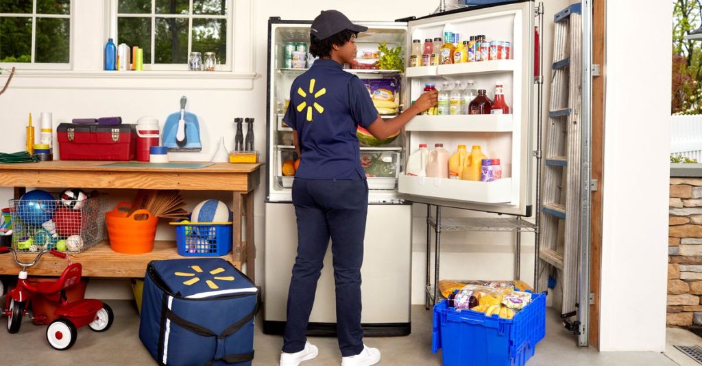 Walmart makes direct-to-fridge deliveries an optional perk of Walmart&nbsp;Plus