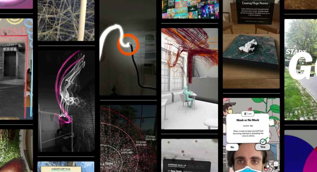 Showcasing 27 Published Experiments in AR&nbsp;Storytelling