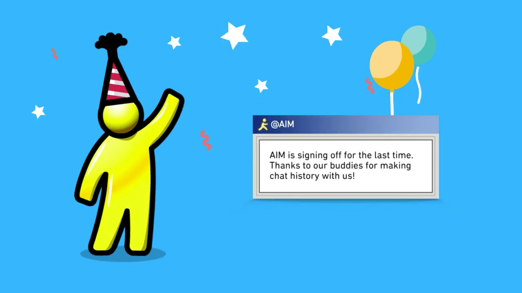 The Last Message Sent on&nbsp;AIM