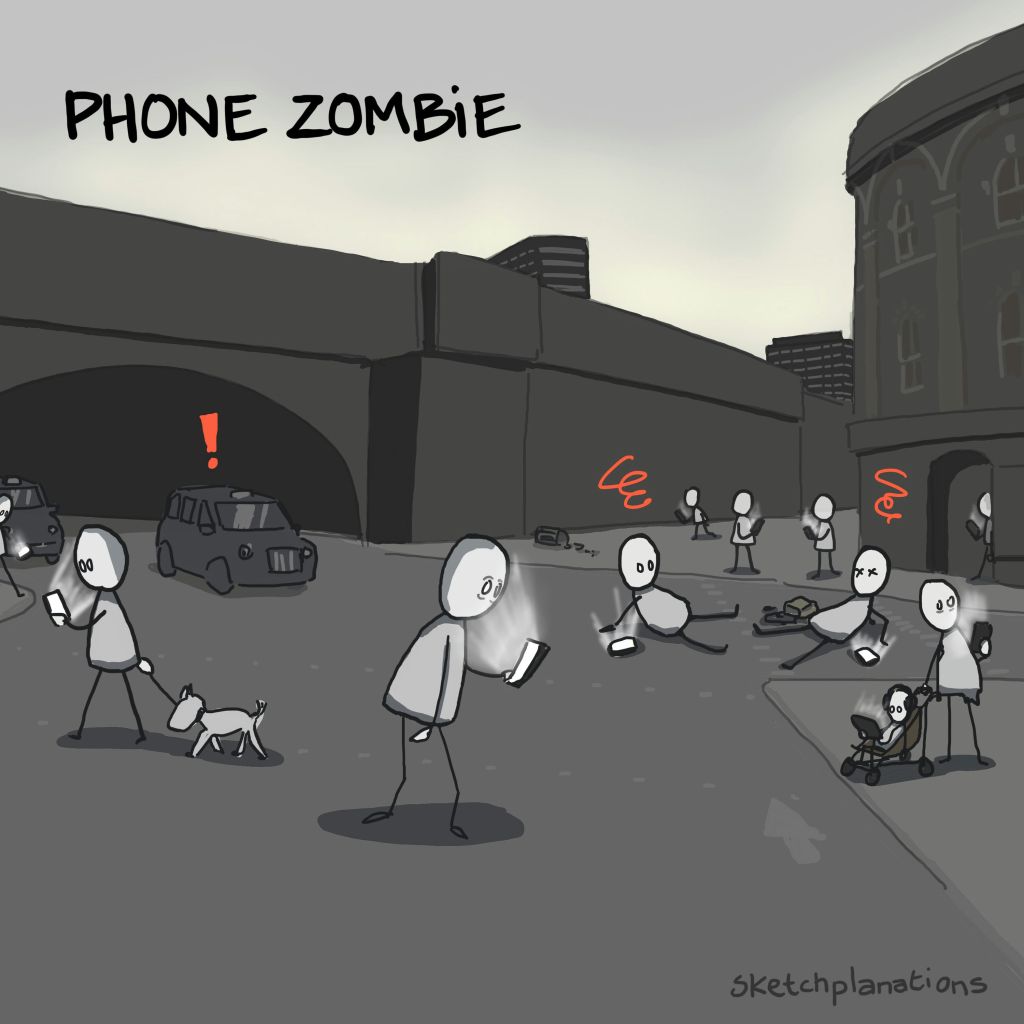 Le phénomène des &lsquo;zombies des téléphones&rsquo;