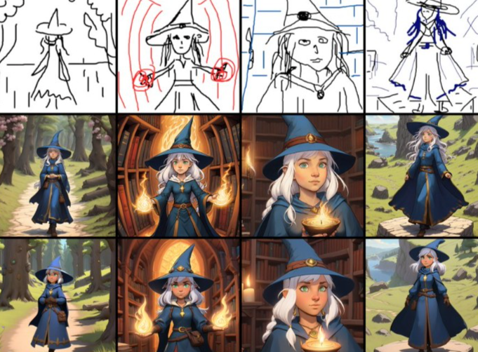 ControlNet : le nouvel outil de Scenario.com pour transformer vos croquis en&nbsp;images