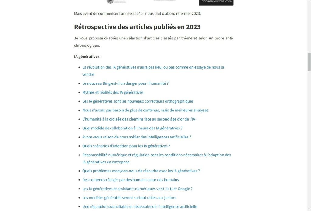 Rétrospective numérique 2023 et perspectives pour&nbsp;2024