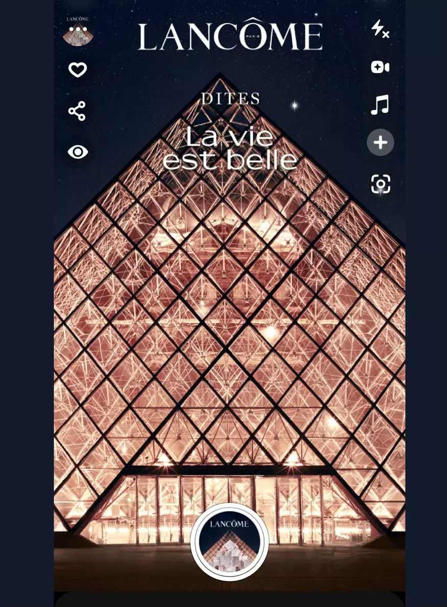 Lancôme teste la reconnaissance vocale sur Snapchat pour sa campagne de&nbsp;fêtes