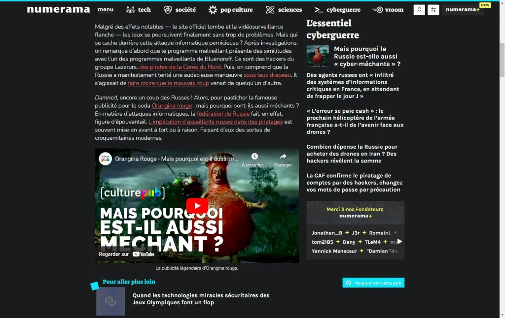 Pourquoi la Russie tente de semer le bazar lors des Jeux olympiques de&nbsp;Paris