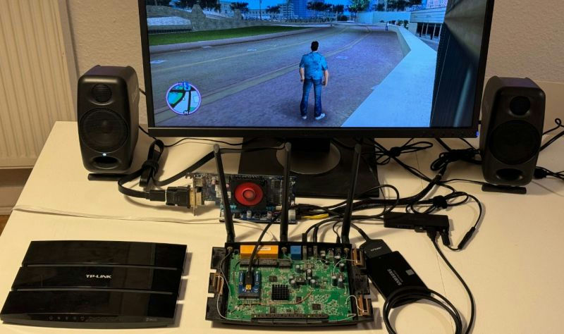 Jouer à des jeux sur un routeur sans fil TP-LINK&nbsp;TL-WDR4900