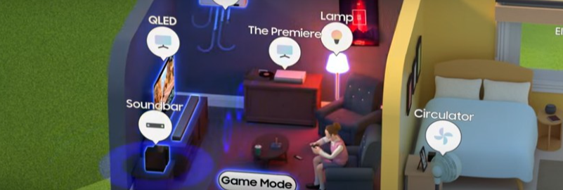 Simplicité et modernité avec SmartThings, vue en 3D pour les maisons connectées