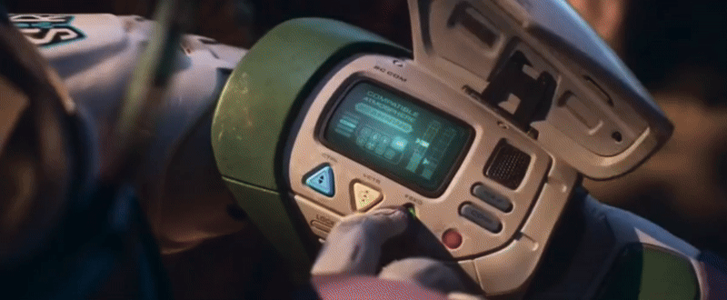 Découvrez les différentes interfaces utilisateur dans le film Lightyear de Disney +&nbsp;Pixar